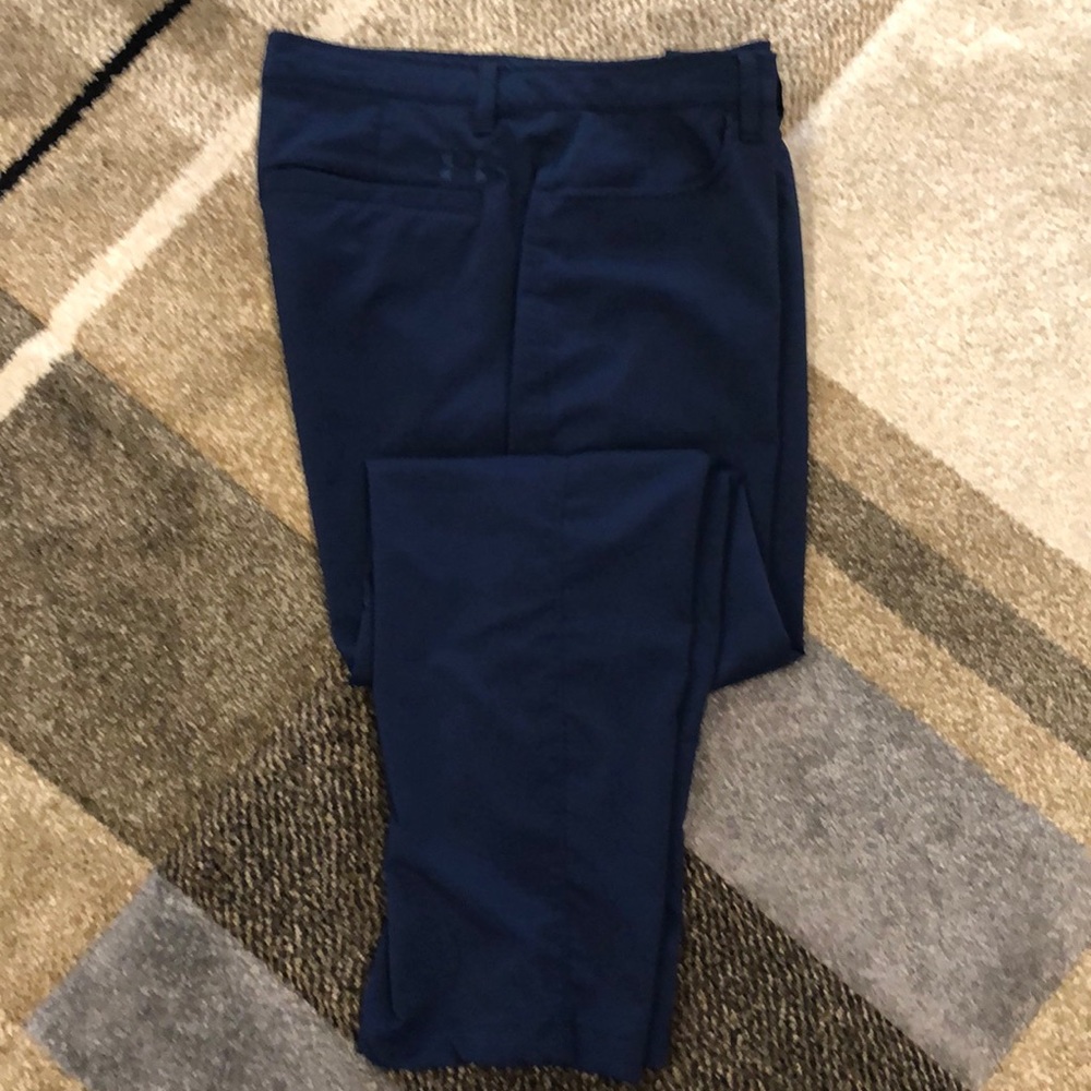 Navy Blue UA golf pants 36x30